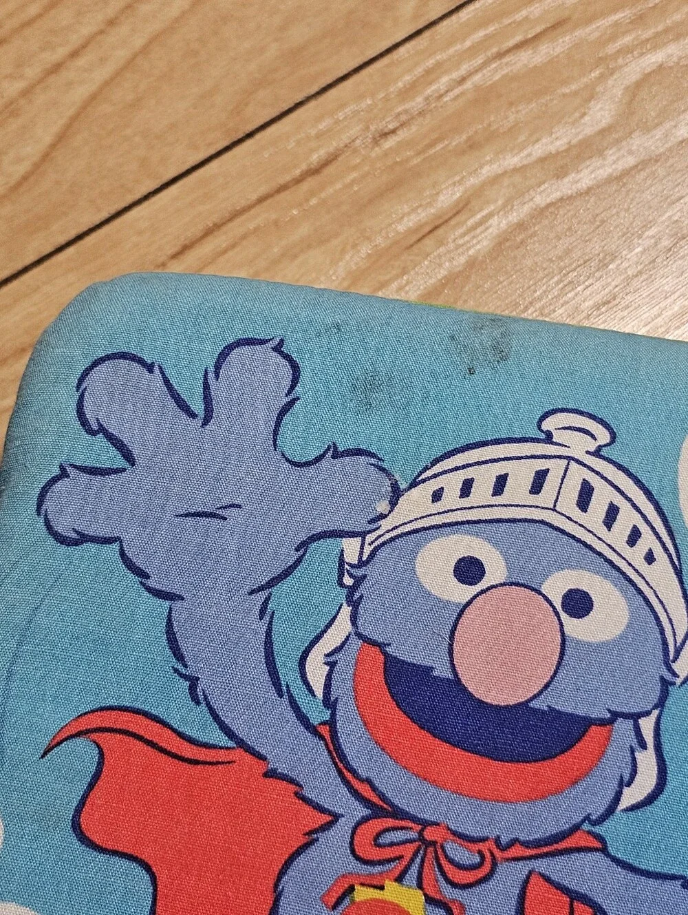 90s Sesame Street SoftPlay Elmo Peek-A-Boo & Grover Super School VTG Cloth Books